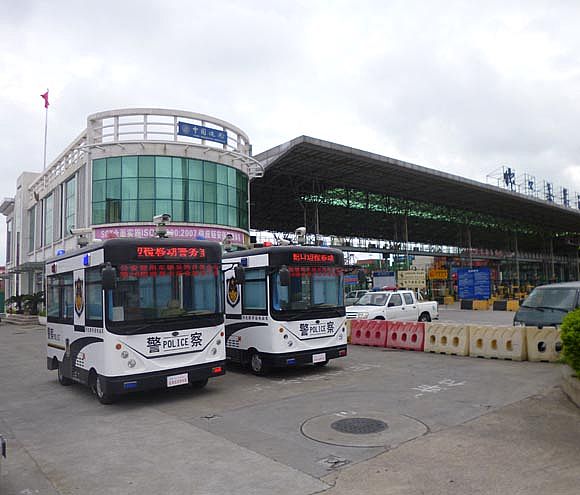 深圳赤灣石油基地接車現(xiàn)場