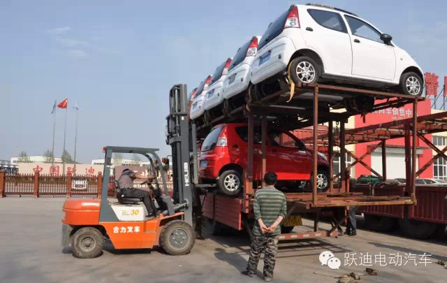 躍迪電動汽車全國銷售趨勢猛漲—批量發(fā)車甘肅