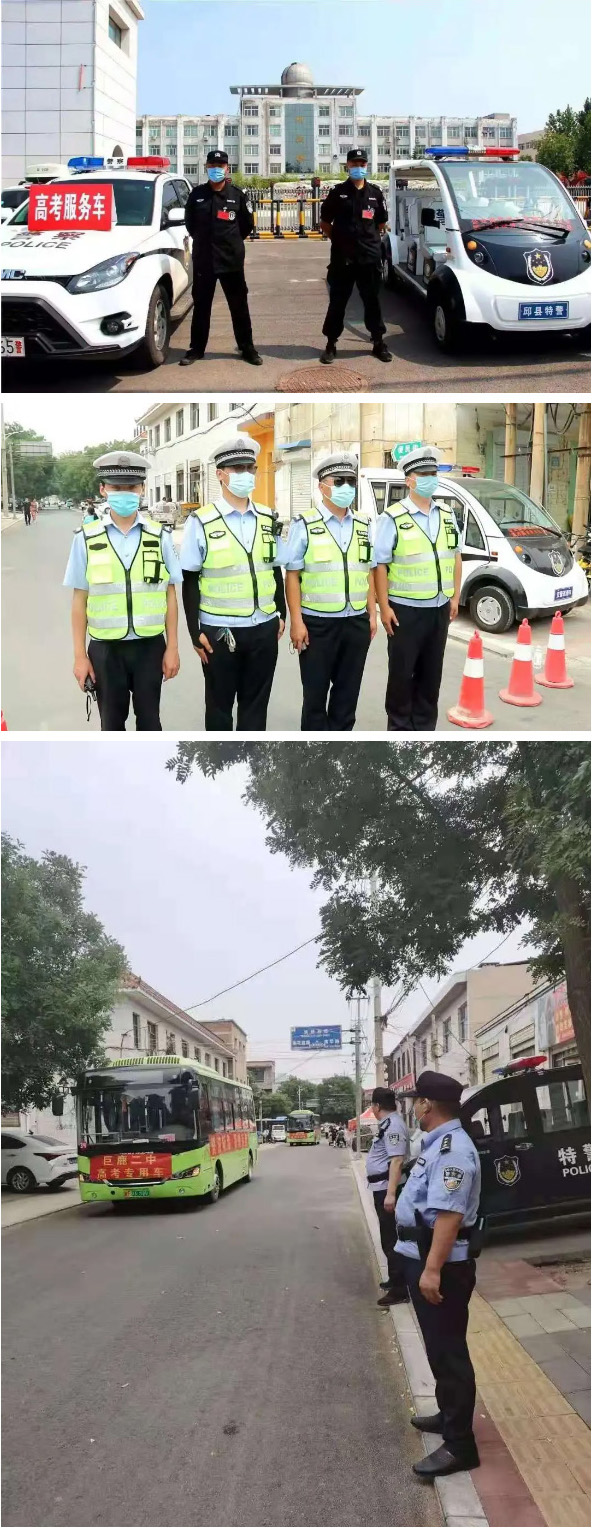 【你乘風破浪 我保駕護航】躍迪警務(wù)巡邏車助各地公安交警護航高考