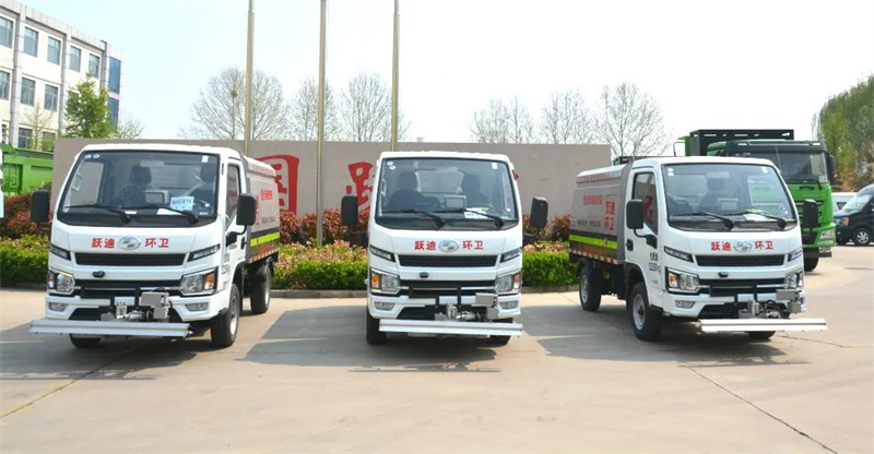 助力城市綠色發(fā)展丨躍迪純電動路面養(yǎng)護(hù)車發(fā)車